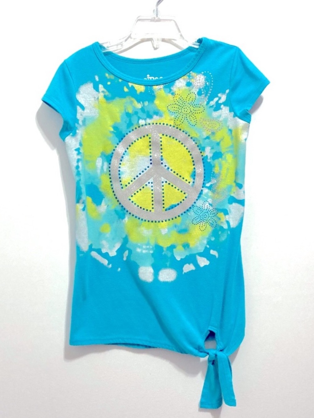 Circo Girl’s Short Sleeves Sky Blue Tee Shirt